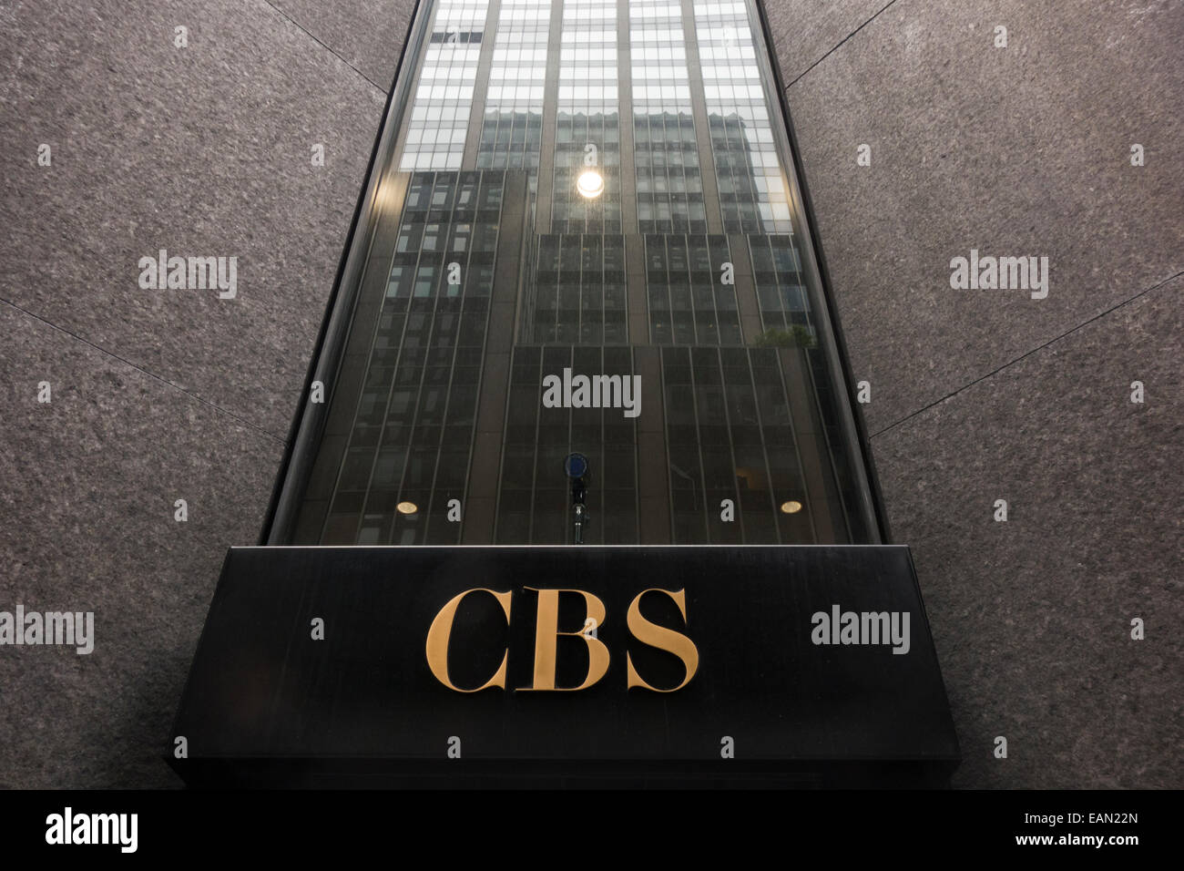 CBS Corporation Gebäude in New York City Stockfoto