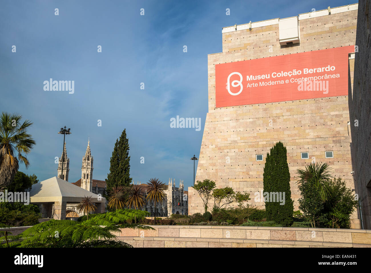 Berardo Sammlung Museum, Museum für moderne und zeitgenössische Kunst, kulturelle Zentrum von Belem, CCB, Belem Viertel, Lissabon Portugal Stockfoto