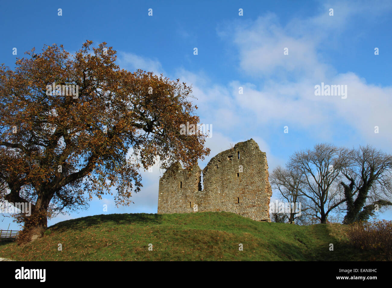 Thirlwall Castle, Northumberland Stockfoto