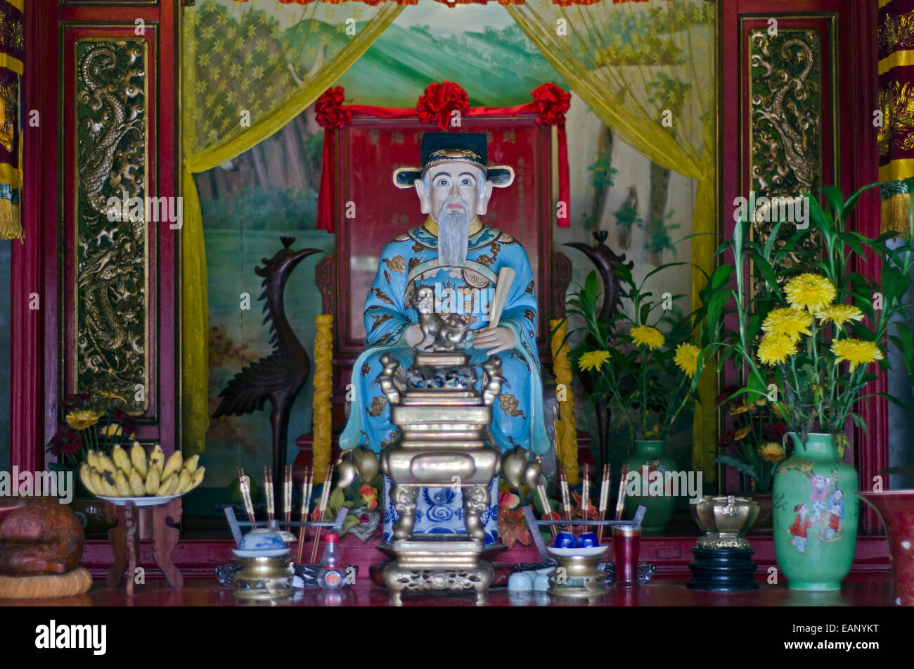 Min Huang, ahnen verehren Haus, Hoi an, Vietnam Stockfoto