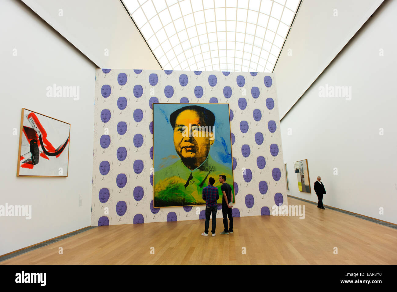 Hamburger Bahnhof Museum, vormals die Endstation für die Berlin-Hamburger Eisenbahn, ist jetzt ein Museum für zeitgenössische Kunst. Stockfoto