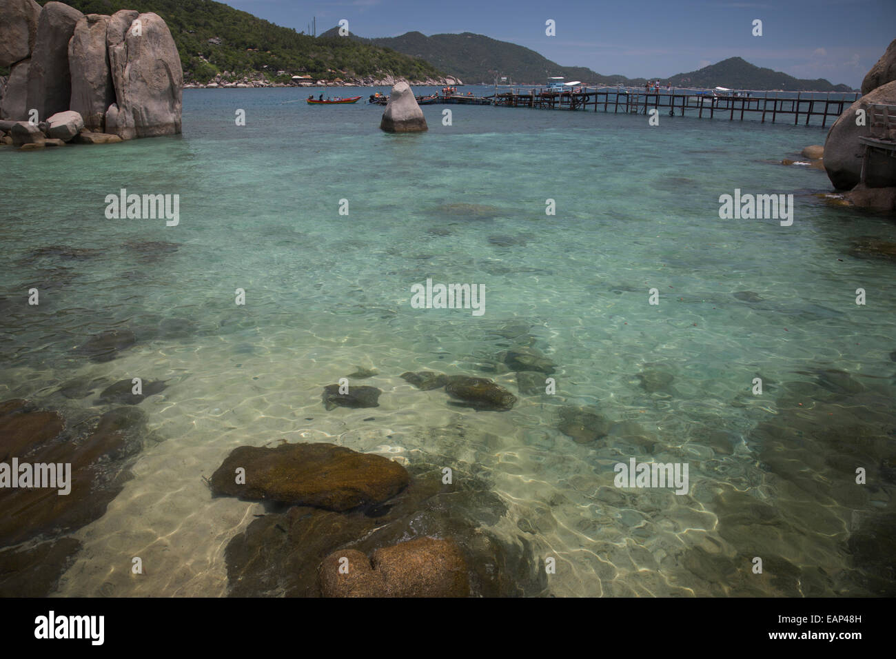 Nangyuan Island, Koh Tao, Thailand Stockfoto