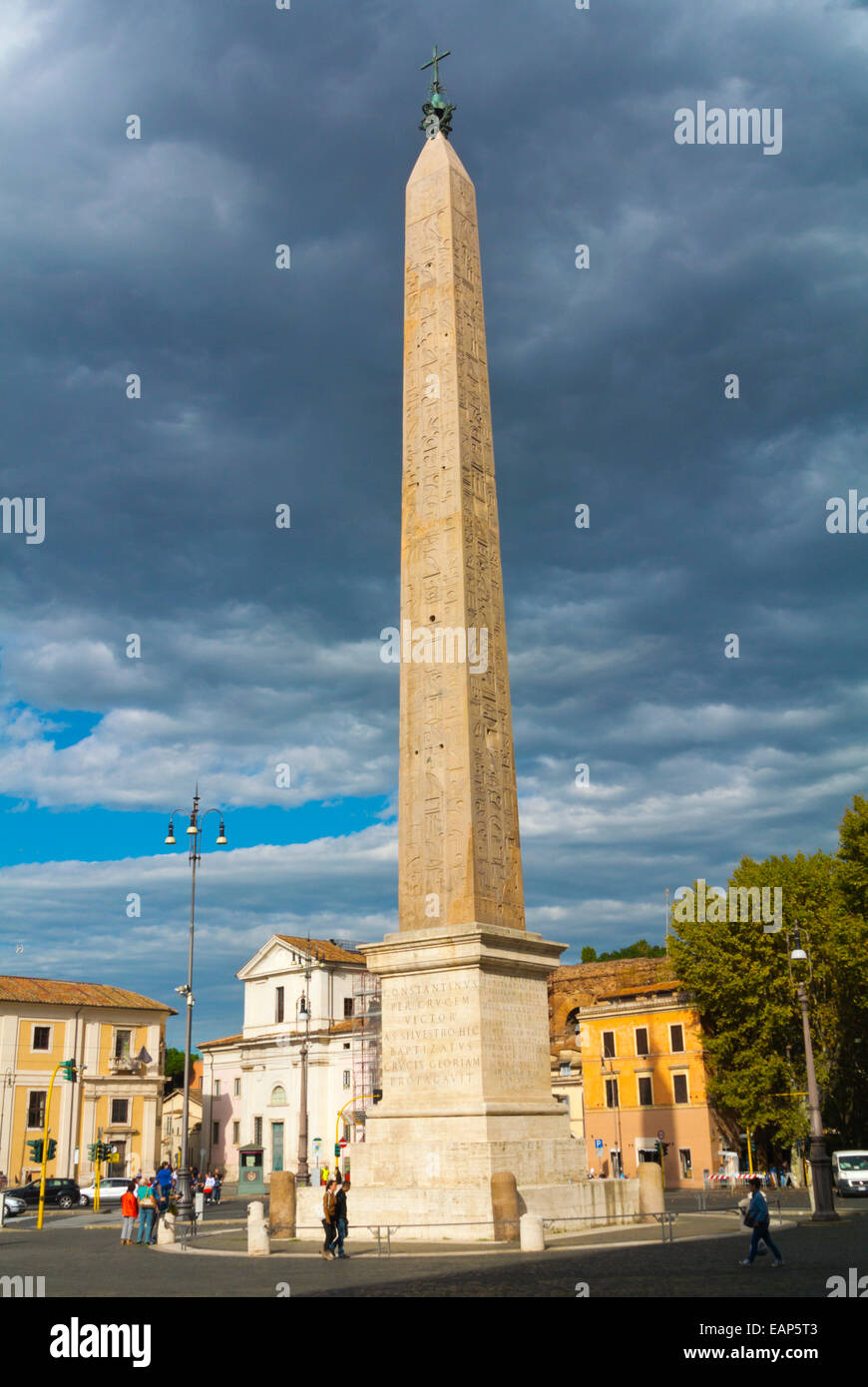 Lateran Obelisk, Piazza San Giovanni in Laterano, Rom, Italien Stockfoto