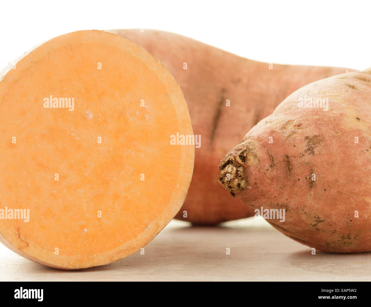 Süßkartoffeln Stockfoto