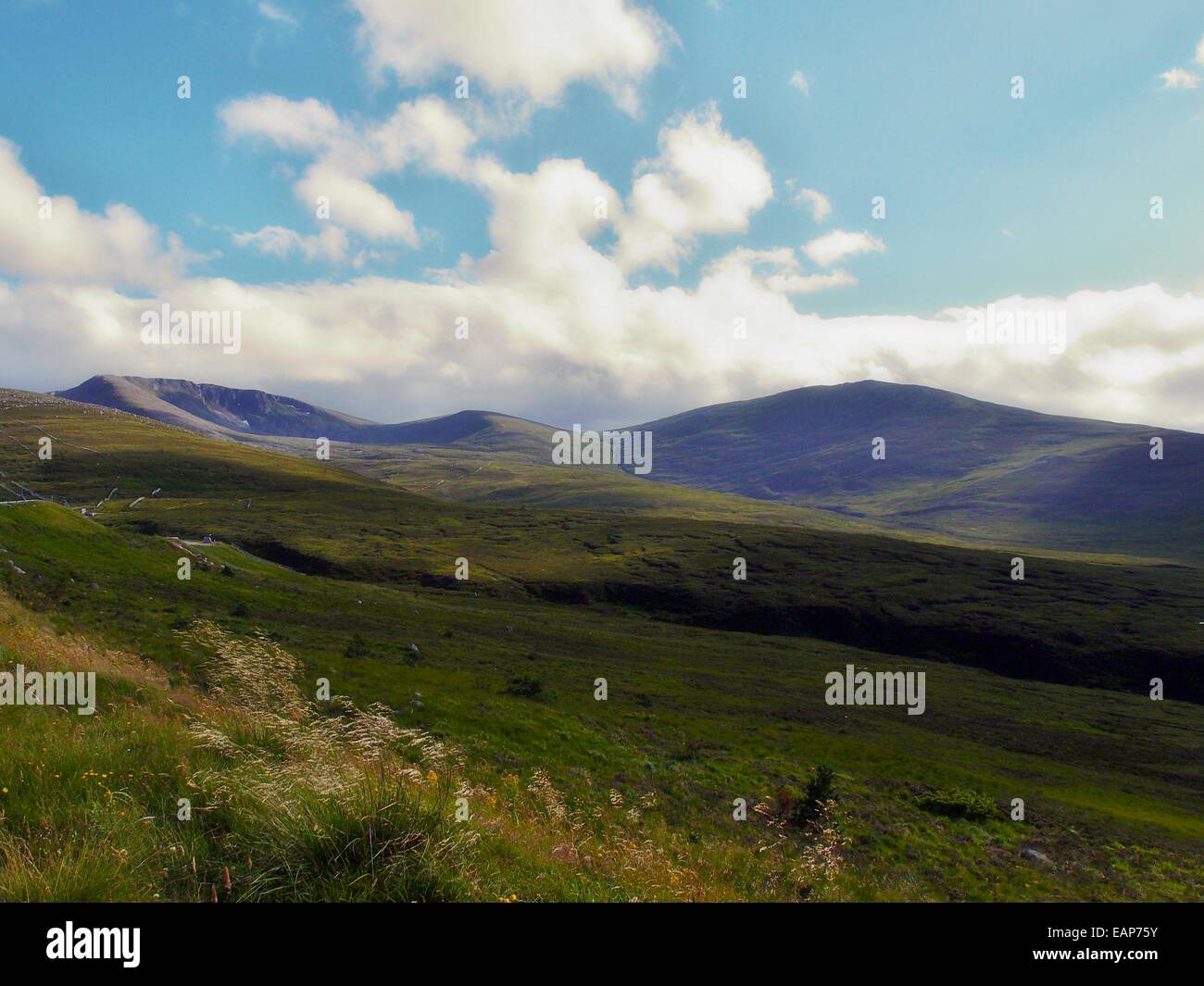 Hügel in der Nähe von Ben Nevis, Schottland Stockfoto