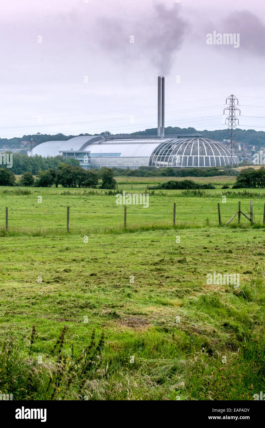 Die Verbrennungsanlage in Newhaven, East Sussex. Stockfoto