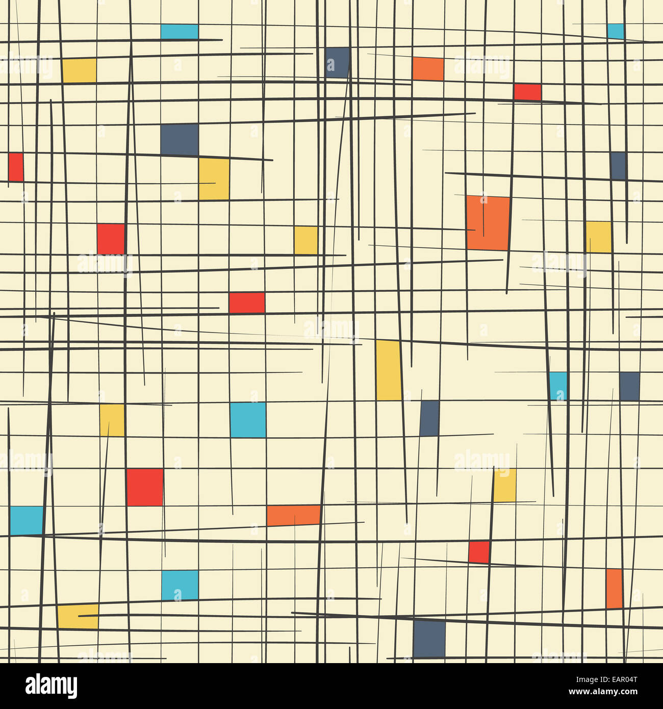 Zelle abstrakte Musterdesign. Vektor Stockfoto