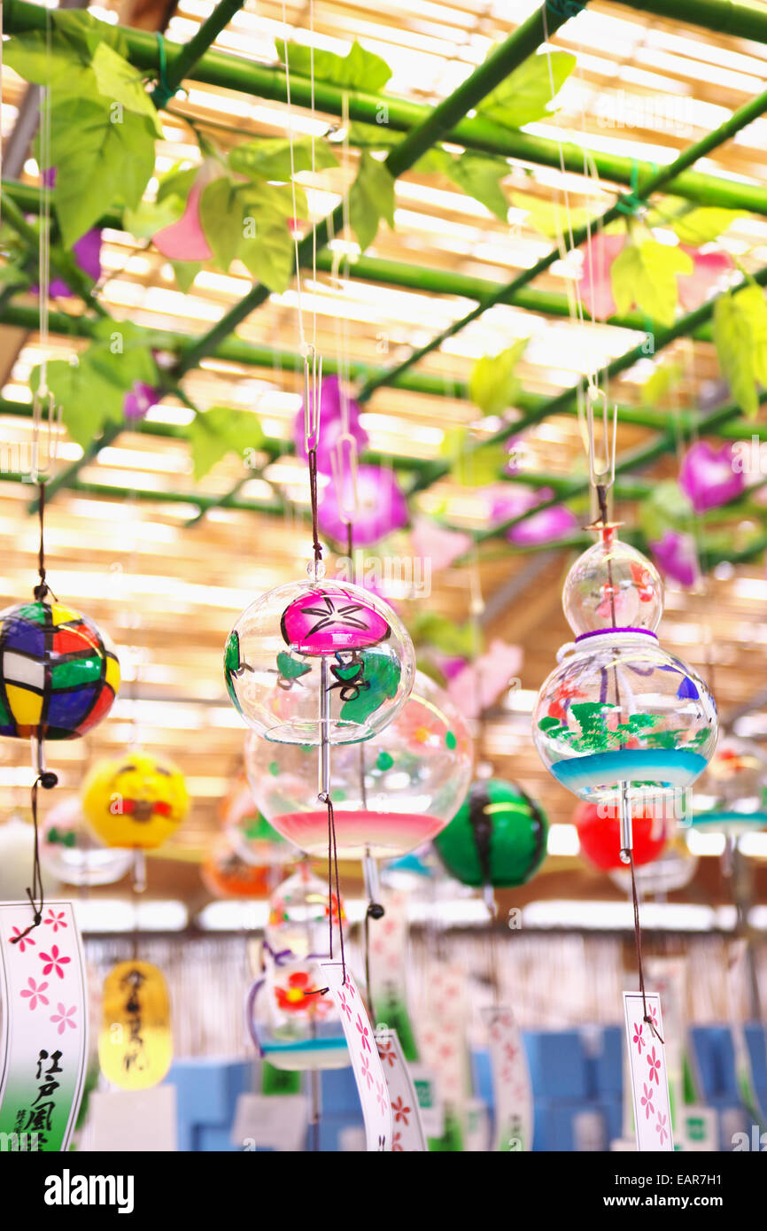 Windspiele Stockfoto