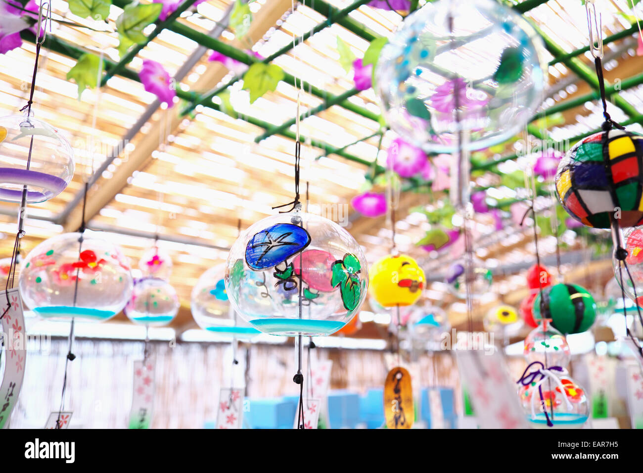 Windspiele Stockfoto