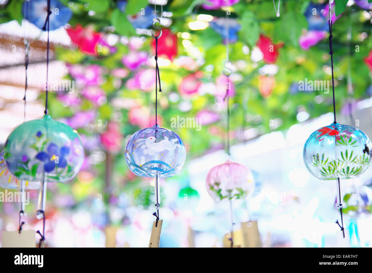 Windspiele Stockfoto