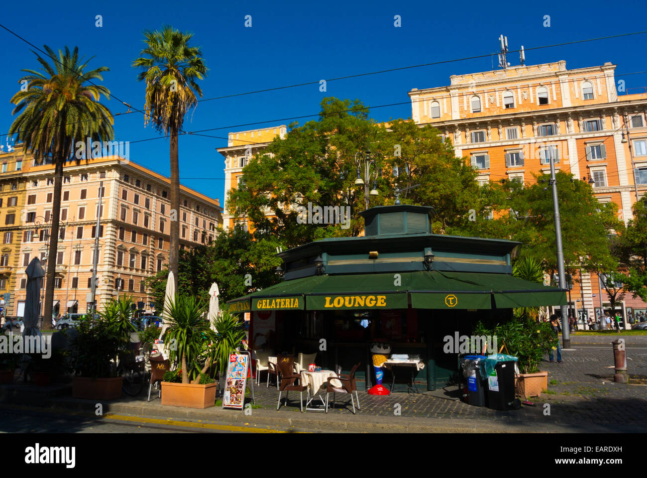 Piazza del Risorgimento, Borgo Bezirk, Rom, Italien Stockfoto