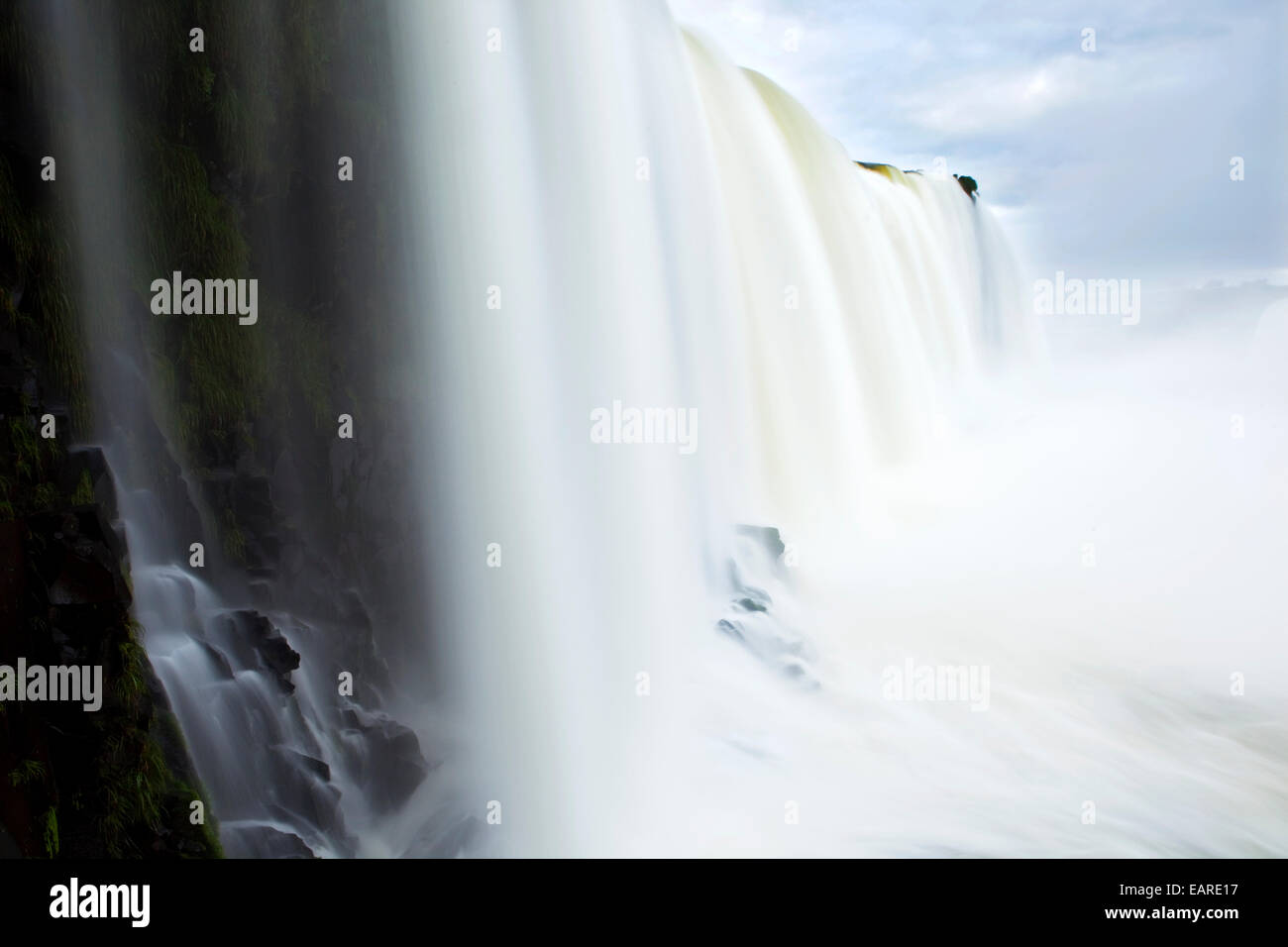 Iguazú Wasserfälle, UNESCO Weltnaturerbe, Iguazú Nationalpark, Brasilien Stockfoto