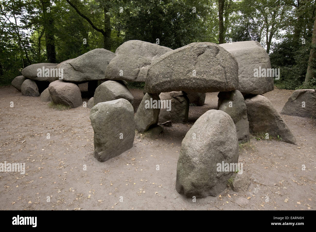 Megalithic Construction Stockfotos Megalithic 