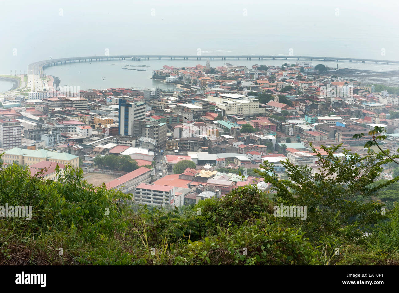 Ansicht der alten Stadt Panama Stockfoto