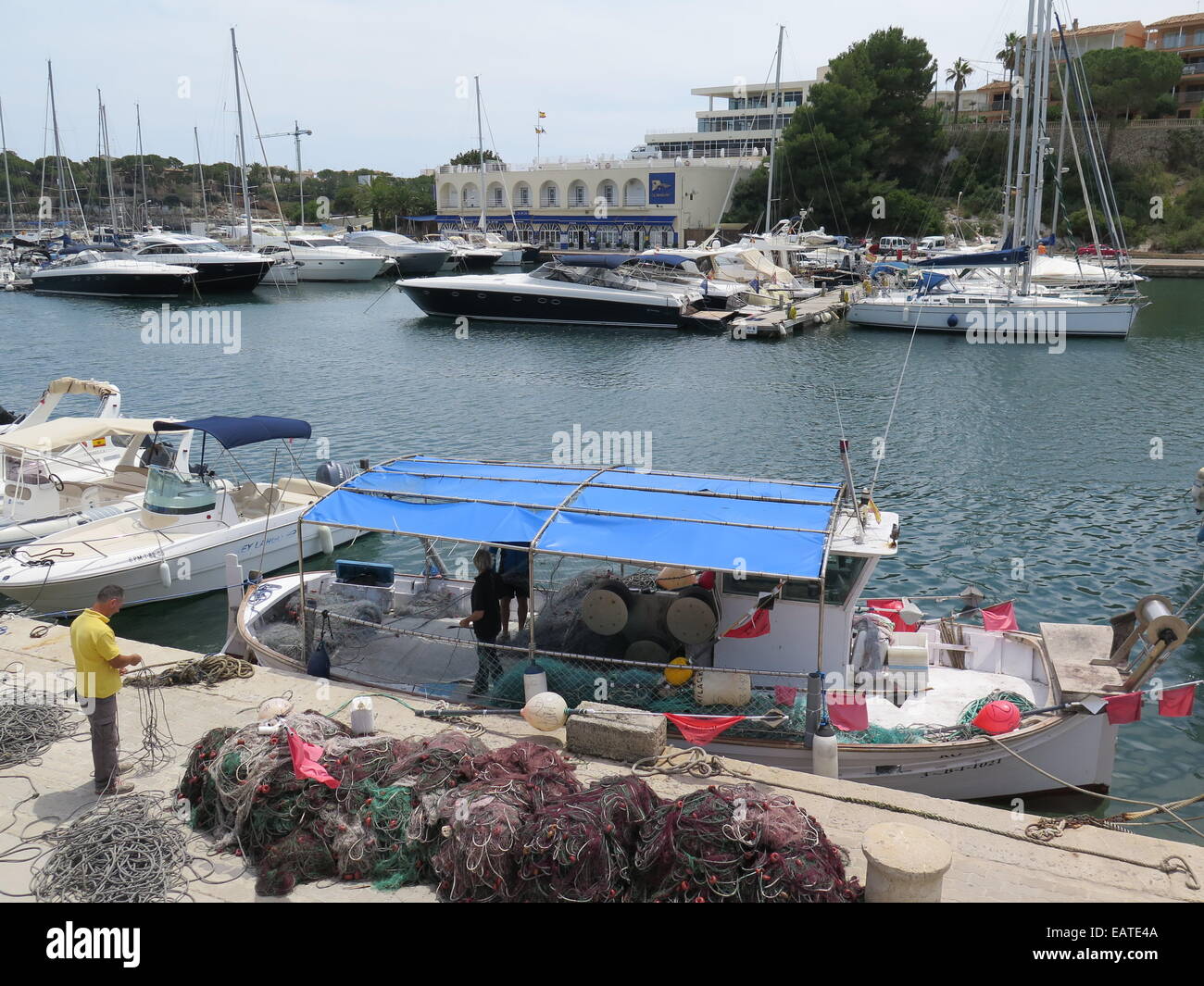 Porto Cristo Mallorca Spanien Stockfoto