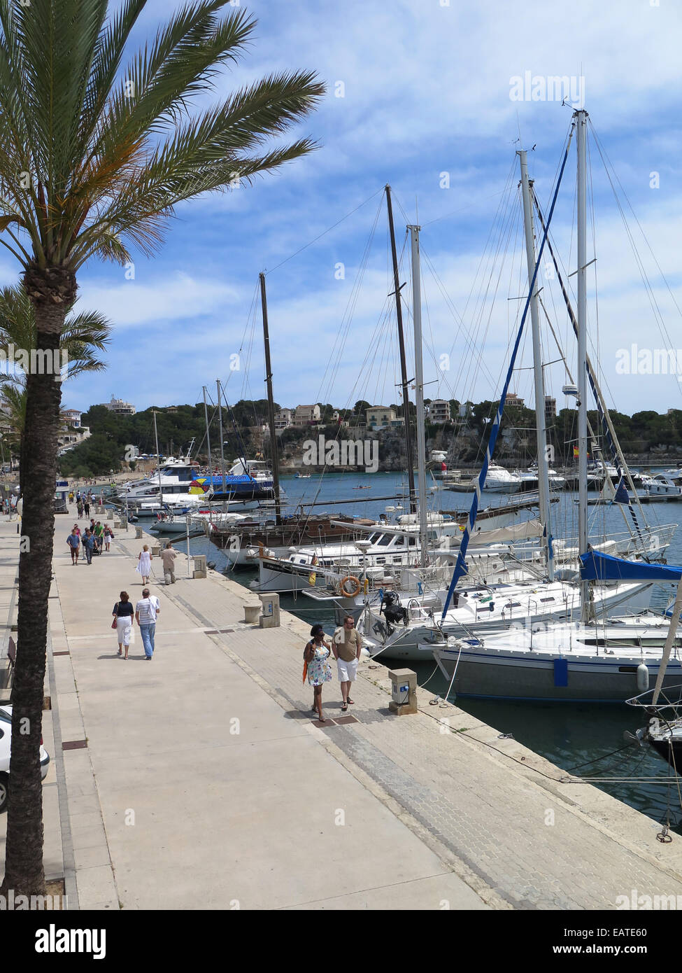 Porto Cristo Mallorca Spanien Stockfoto