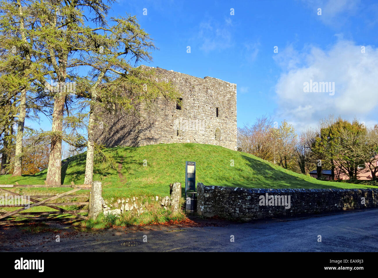 Lydford Schloß, Dartmoor, Devon, UK Stockfoto