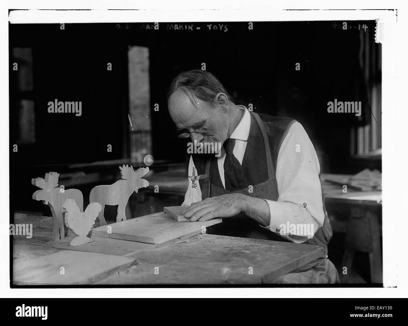 Alter Mann Spielzeug 148 Stockfoto