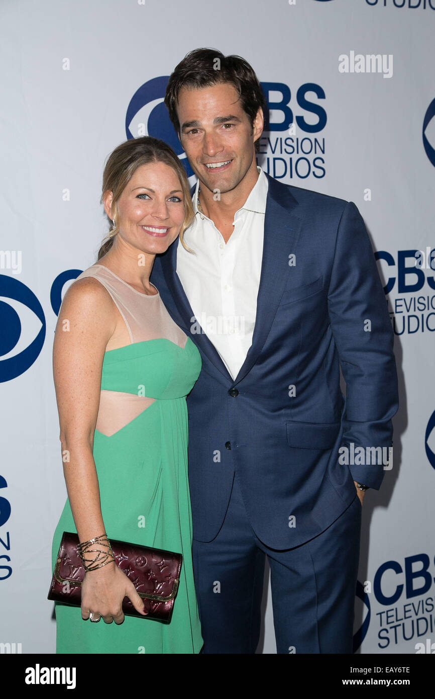 CBS Television Studios "SUMMER SOIREE" im Londoner Hotel in West Hollywood - Ankünfte mit: Gast, Rob Marciano wo: Los Angeles, California, Vereinigte Staaten von Amerika bei: 19. Mai 2014 Stockfoto