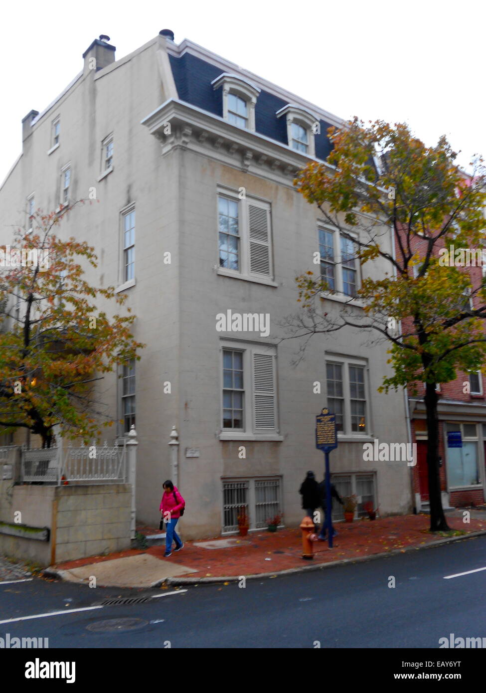 Joseph Bonaparte Haus 260 South 9th St., Philadelphia Stockfoto