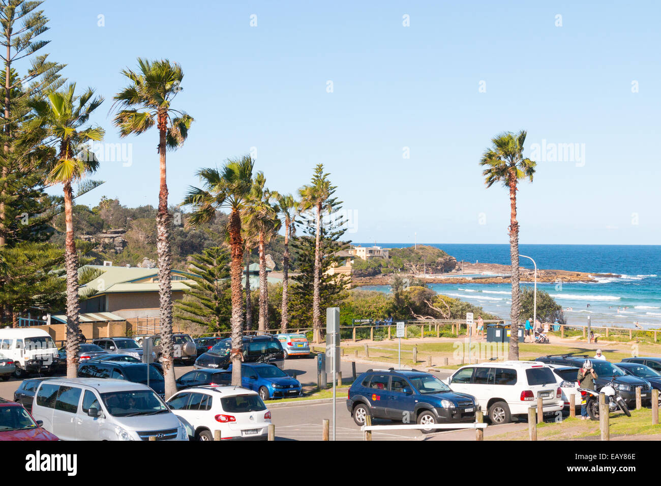 Freshwater Küstenvorort von Sydney an den nördlichen Stränden, new South Wales Australien Stockfoto