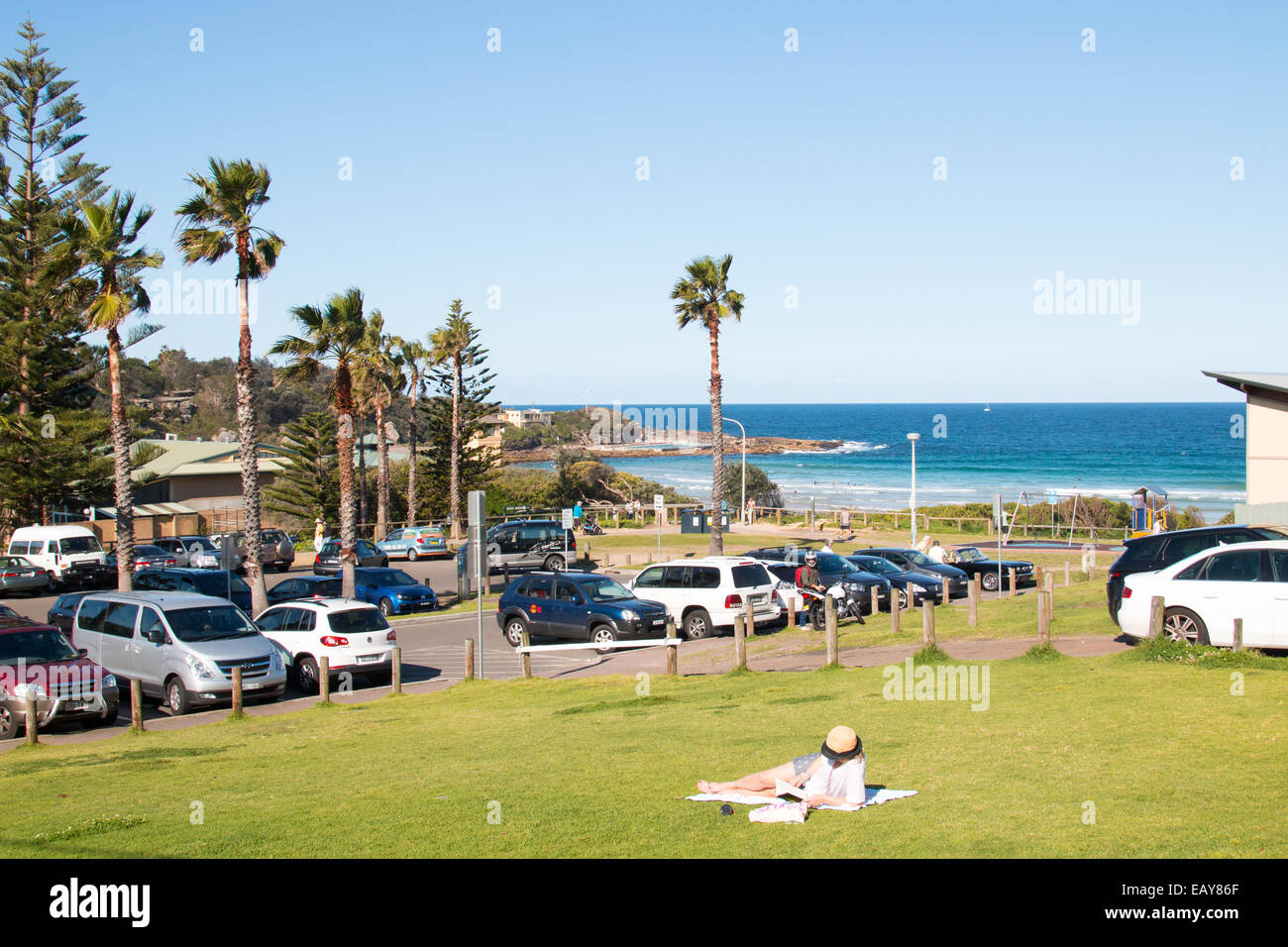 Freshwater Küstenvorort von Sydney an den nördlichen Stränden, new South Wales Australien Stockfoto