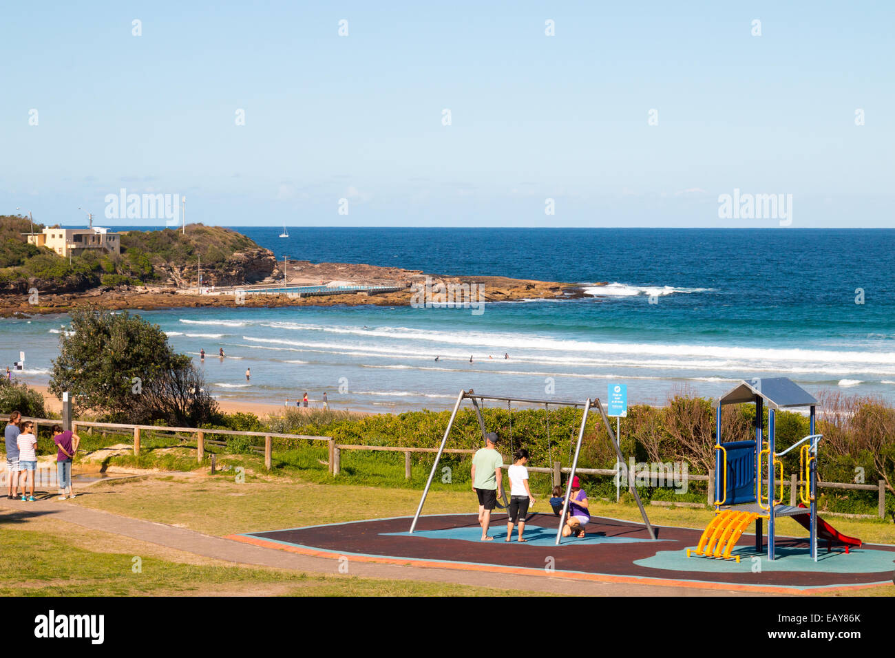 Freshwater Küstenvorort von Sydney an den nördlichen Stränden, new South Wales Australien Stockfoto