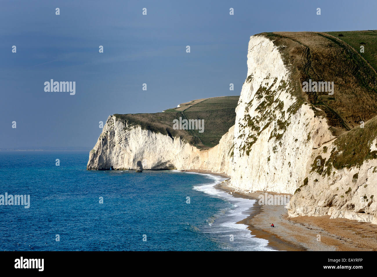 Kreidefelsen von Dorset Jurassic Küste Stockfoto