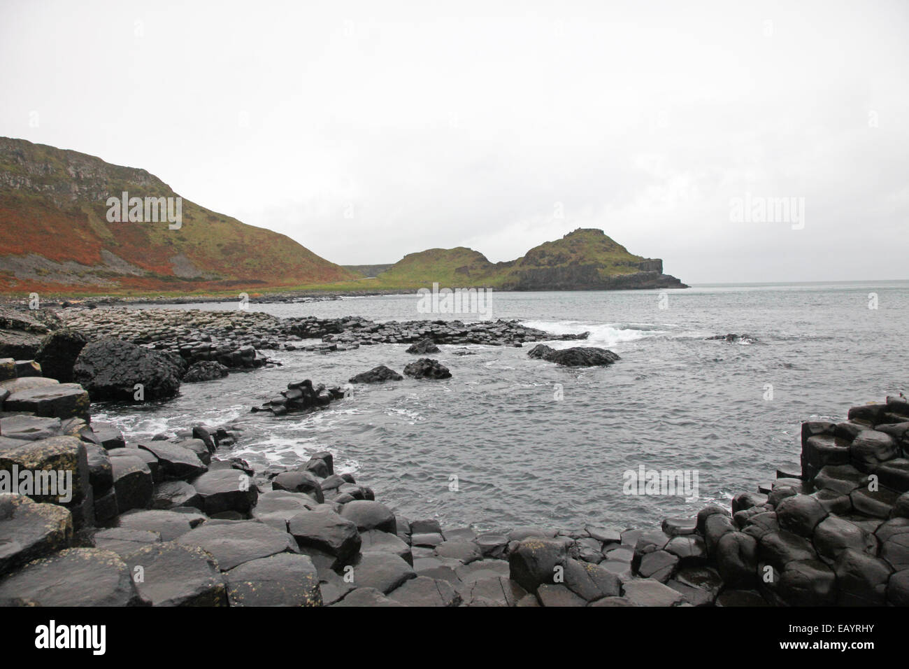 Der Giant's Causeway Stockfoto