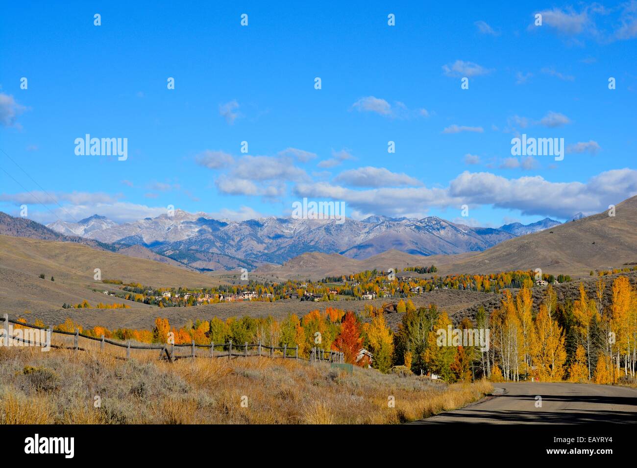 Sun Vally Idaho Stockfoto
