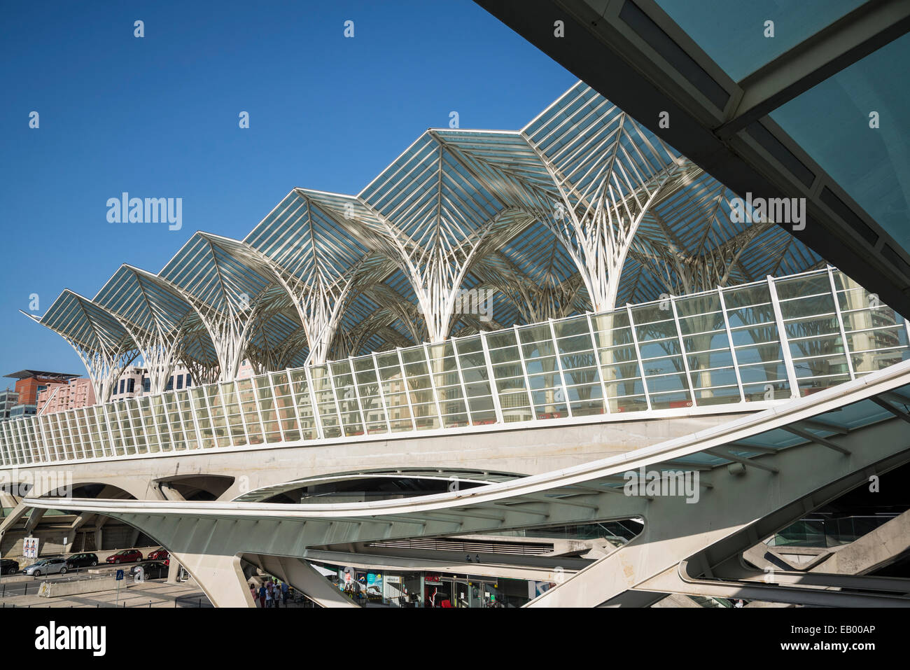 Bahnhof Oriente, Lissabon, Portugal Stockfoto