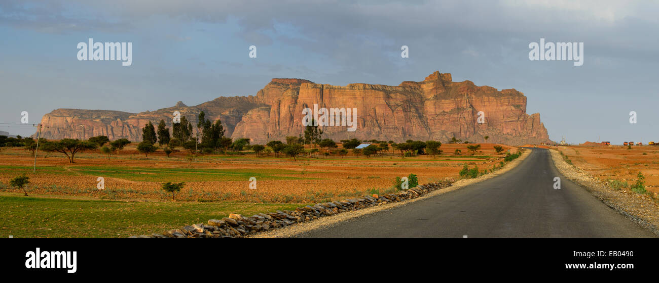 Ansichten der Region Tigray, Äthiopien Stockfoto