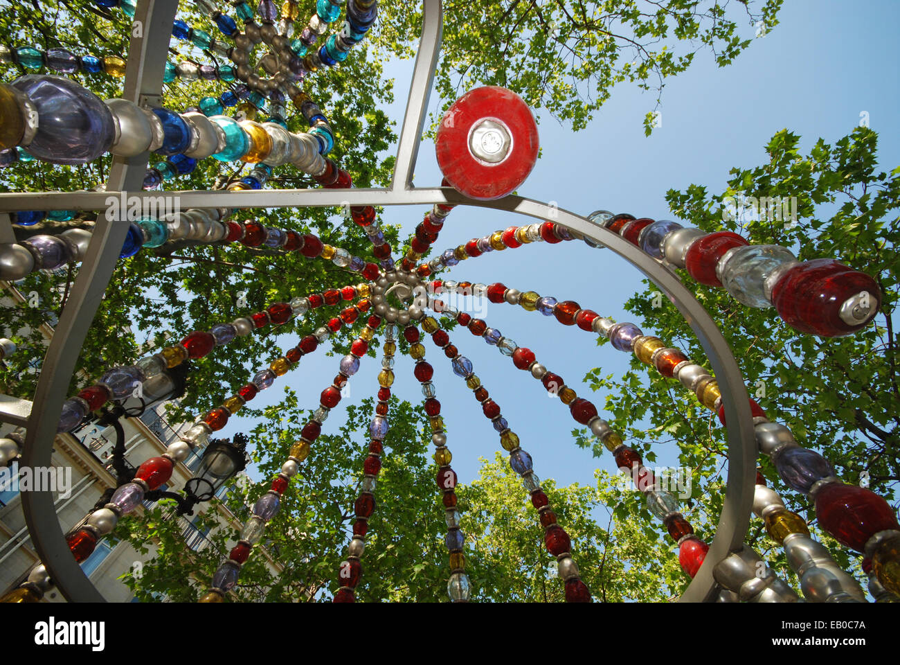 Palais Royal u-Bahn Eingang am Place Colette Paris France Stockfoto