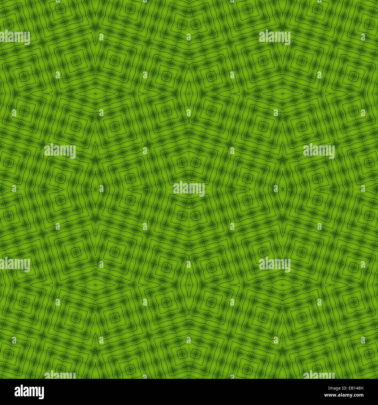 Natur-grünes Blatt-dekorative Design-pattern Stockfoto