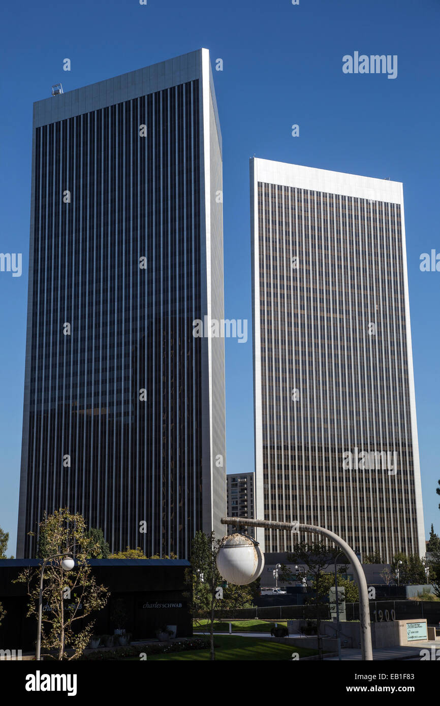 Jahrhundert-Stadt-Bürogebäude, Los Angeles, Kalifornien, USA Stockfoto