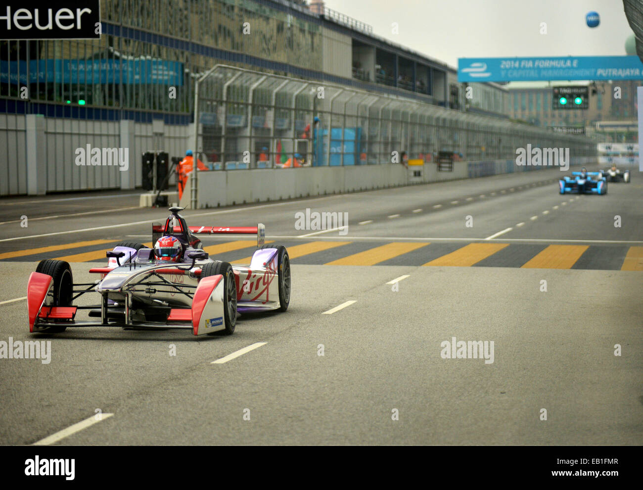 3, Jaime Alguersuari, Spanien, Virgin Racing FIA Formel E in Putrajaya, Malaysia. Formel E - Bild ist Gebühr haftet - Copyright © ATP Thinakaran SHANMUGAM - JAPAN - Stockfoto