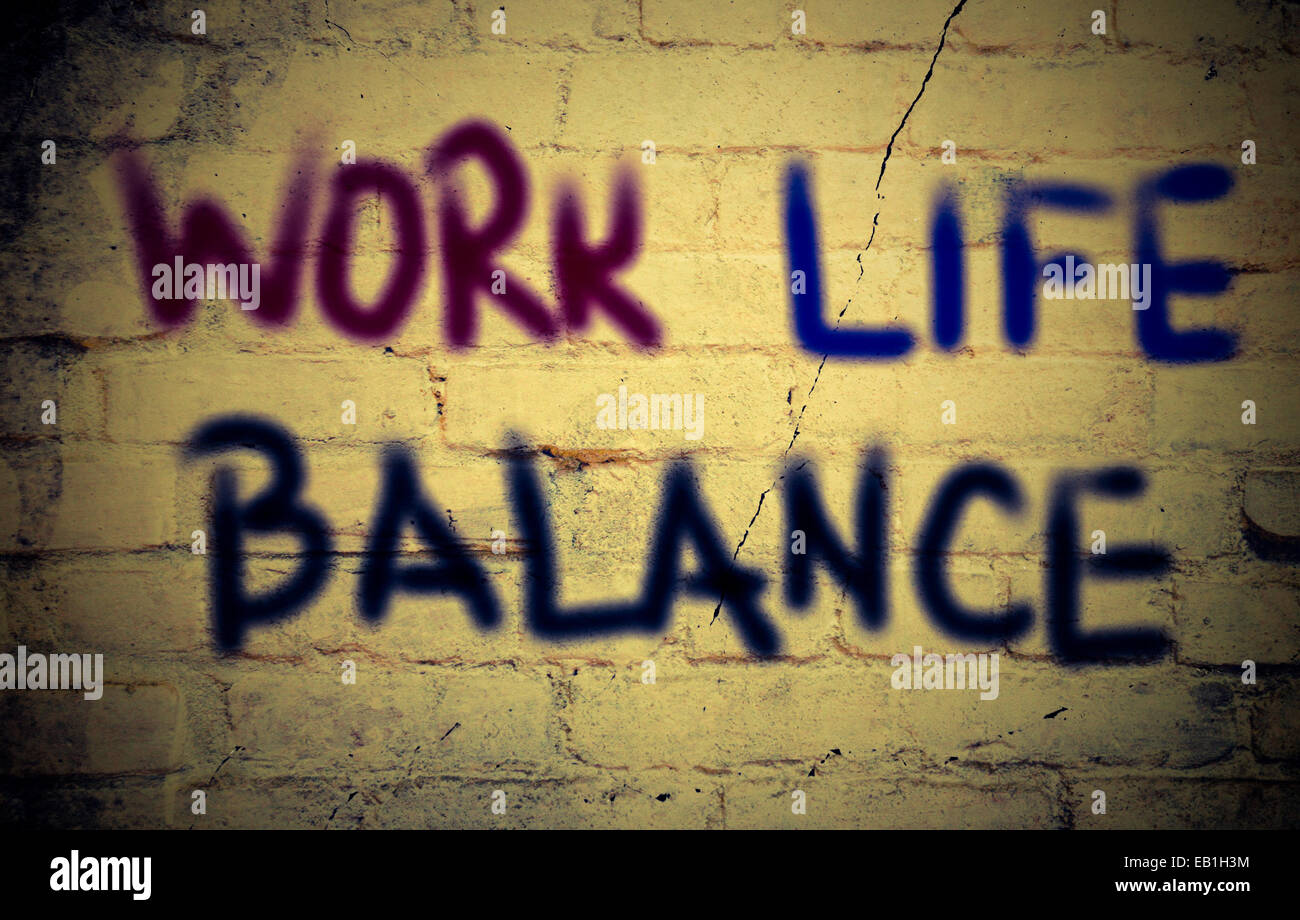 Konzept, handschriftlich mit Kreide - Farbbild Stockfoto