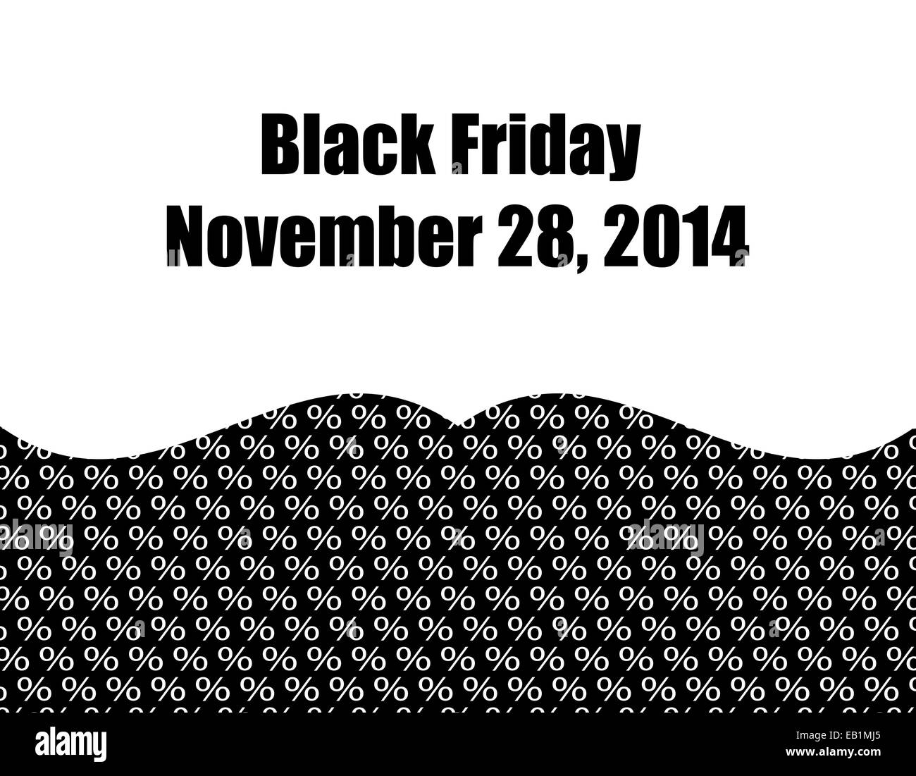 spezielle schwarzer Freitag 2014 Hintergrund Stockfoto
