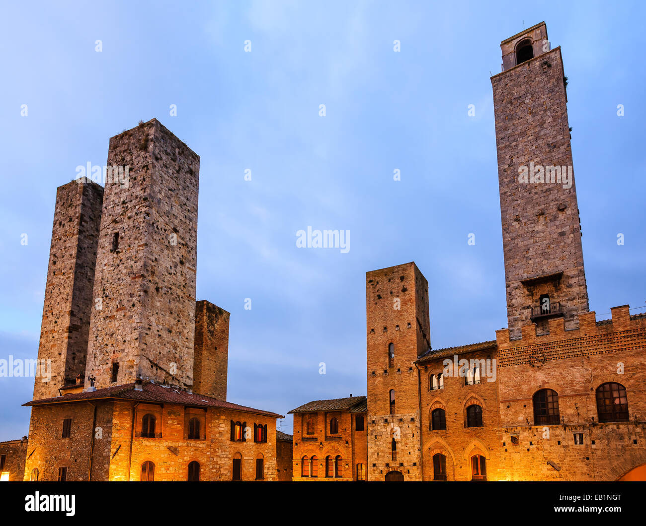 San Gimignano Stockfoto