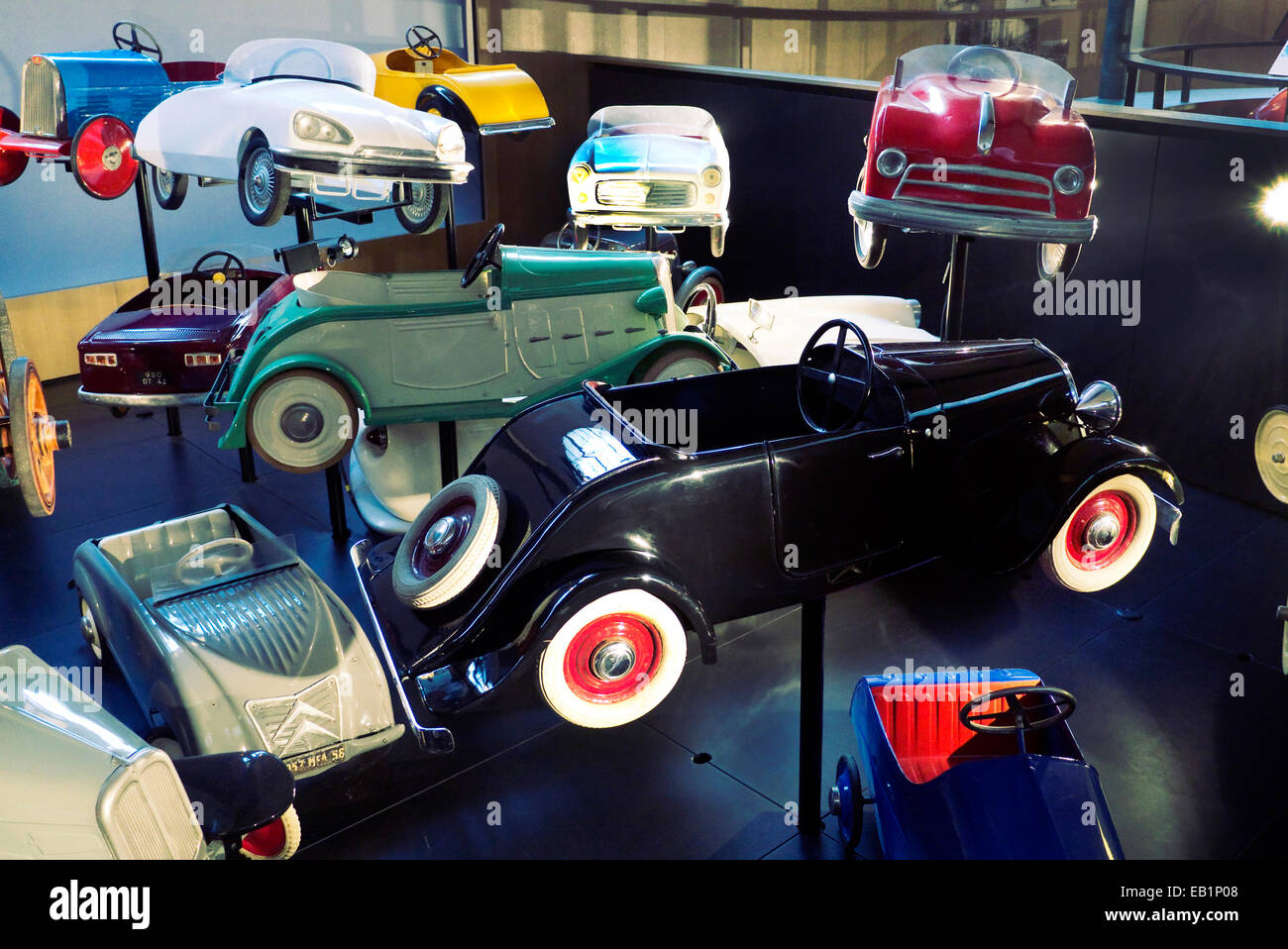 Cite De l ' Automobile National Museum Collection Schlumpf. Die Jammet Sammlung von Spielzeug-Autos Stockfoto