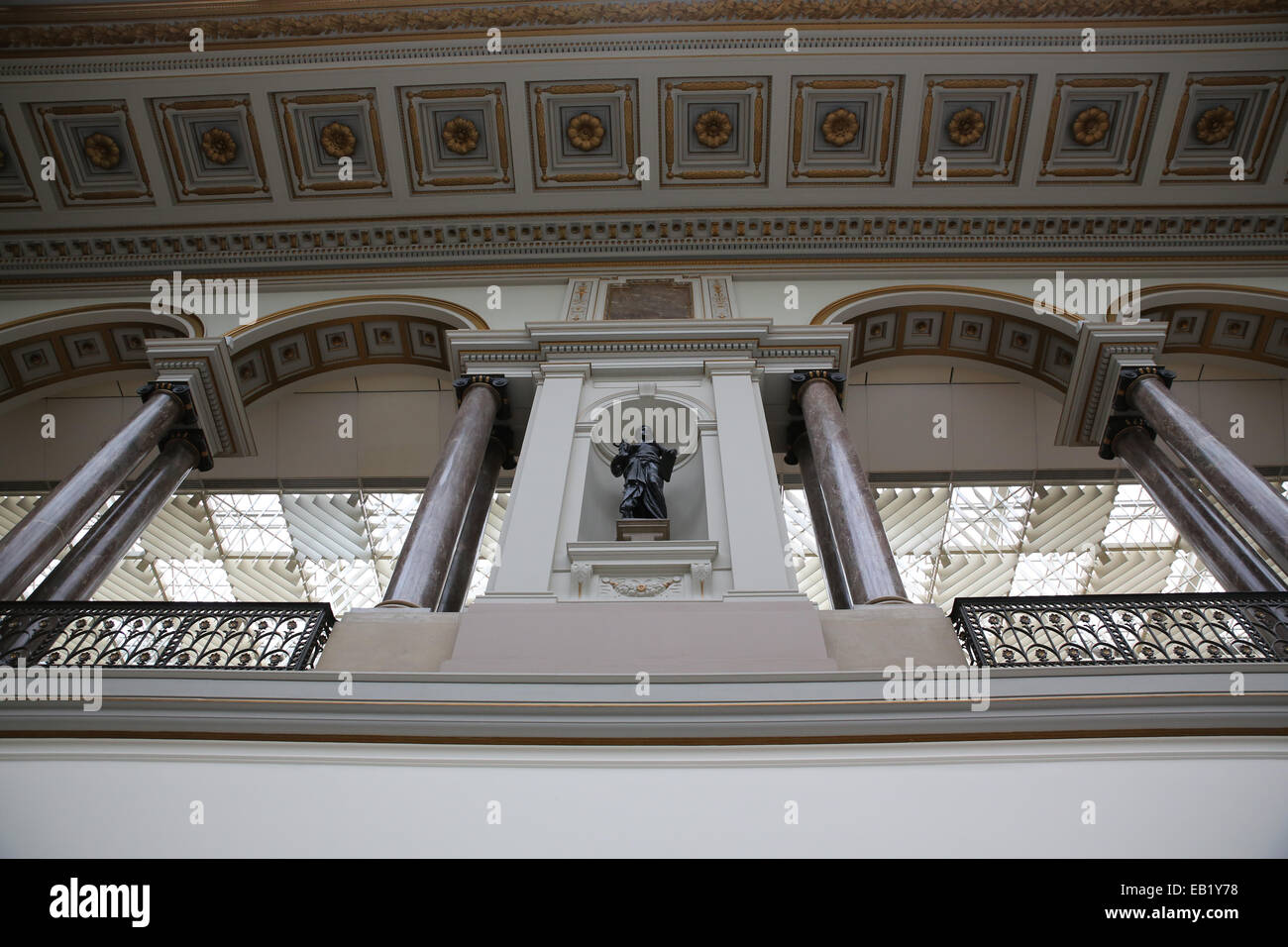 Brüssel Kunst Museum Innenraum Stockfoto