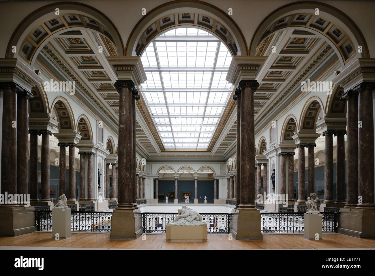 Königliche Museen der schönen Künste von Belgien Innenarchitektur Stockfoto