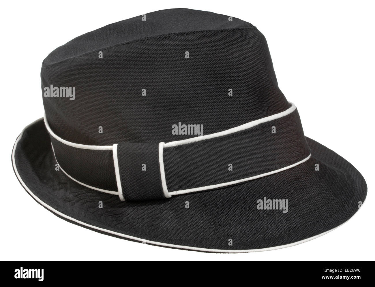 schwarze Leinwand Hut von jigsaw Stockfoto