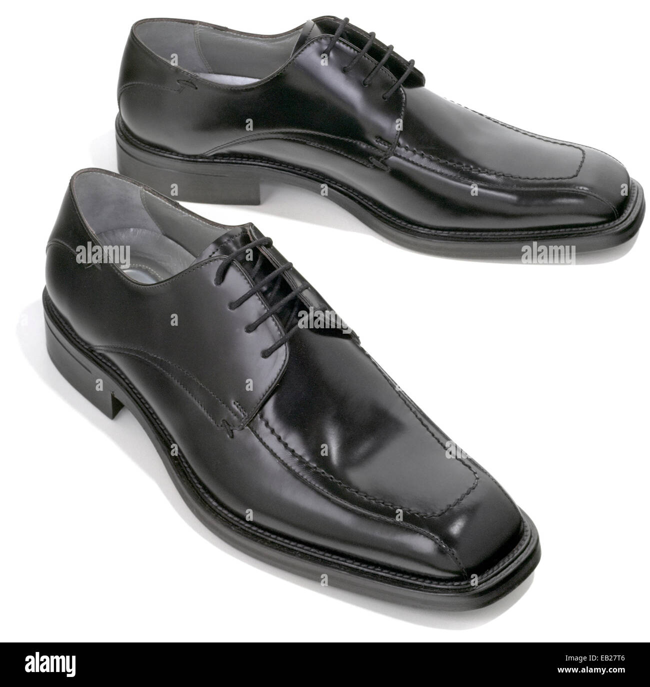 Herren Lederschuhe Oxford Kenneth Cole Stockfoto