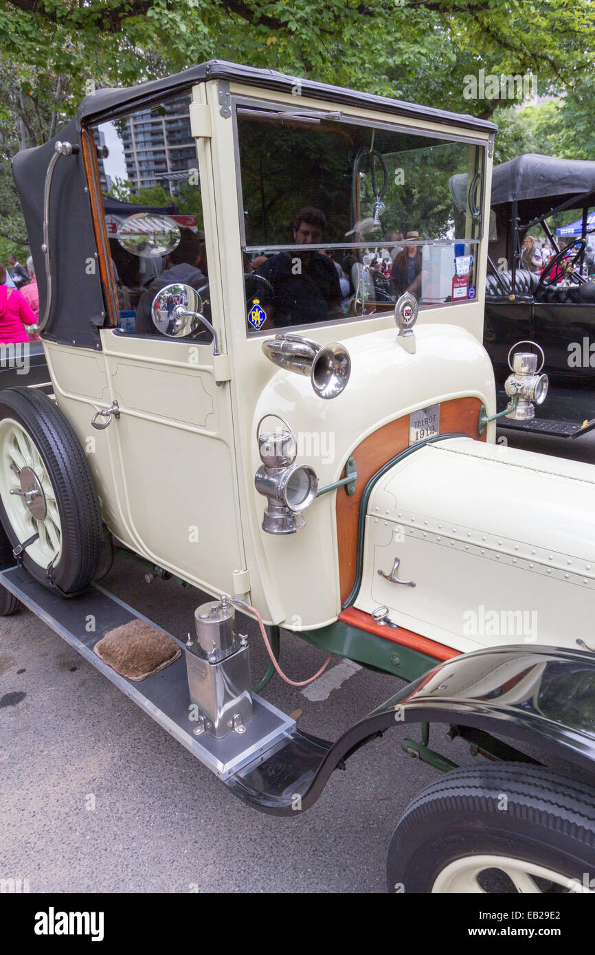 1912 Talbot auf dem Display bei Auto-show Stockfoto