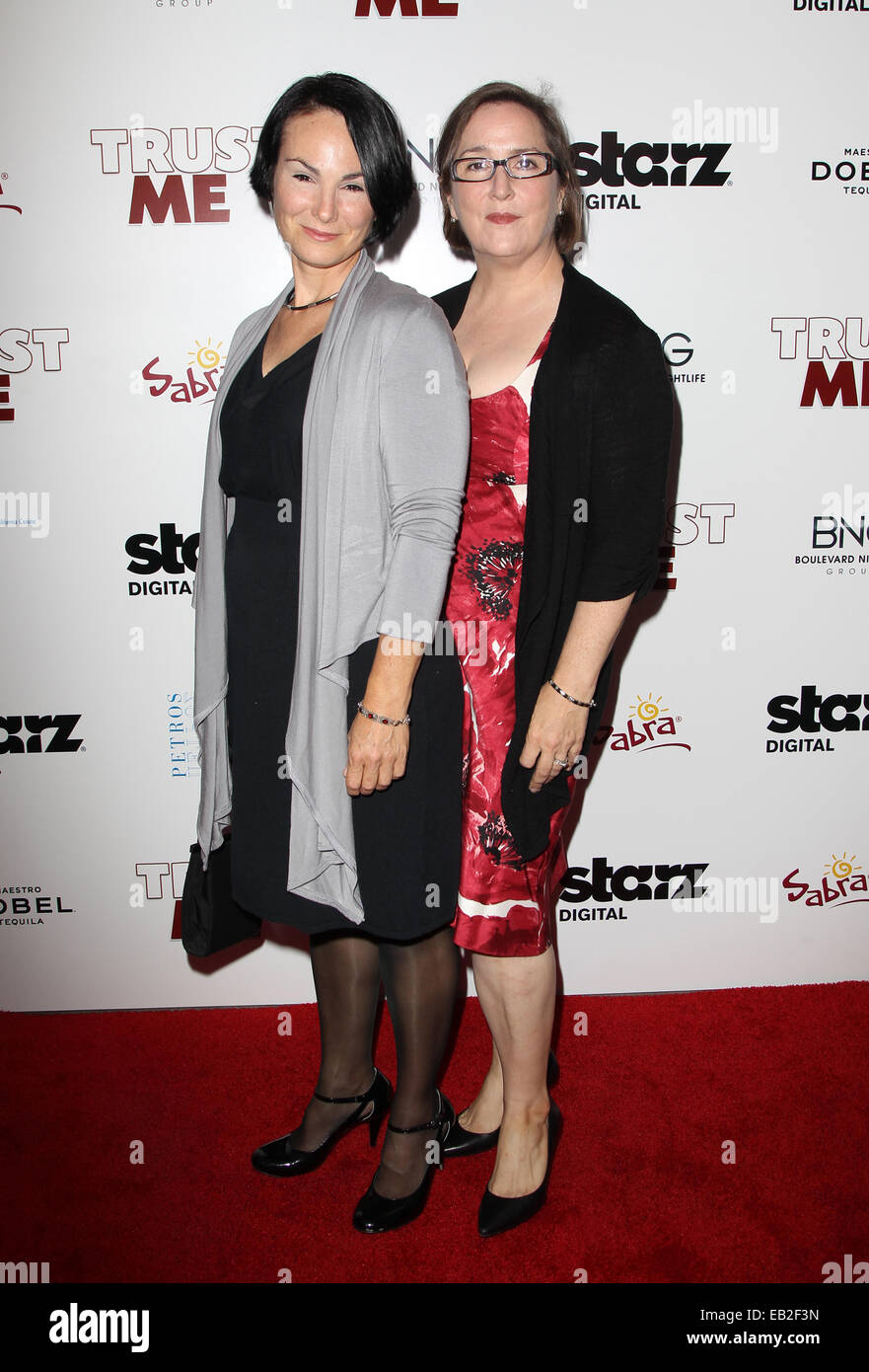 Trust Me - Los Angeles Premiere mit: Alice Dodd, Jillian Armenante wo: Hollywood, Kalifornien, Vereinigte Staaten, wann: 23. Mai 2014 Stockfoto