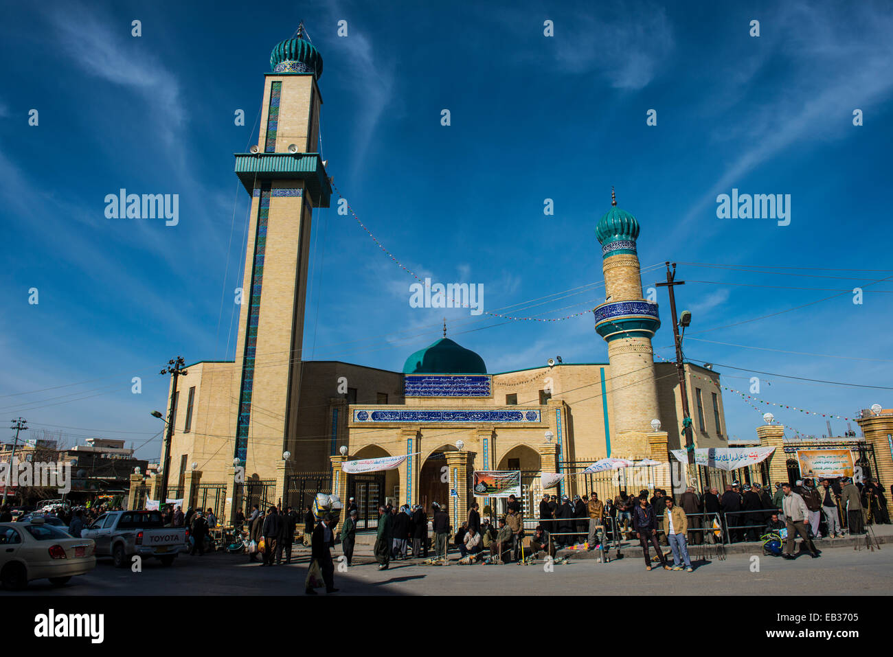 Die große Moschee von Sulaymaniyah, Sulaymaniyah, irakische Kurdistan, Irak Stockfoto