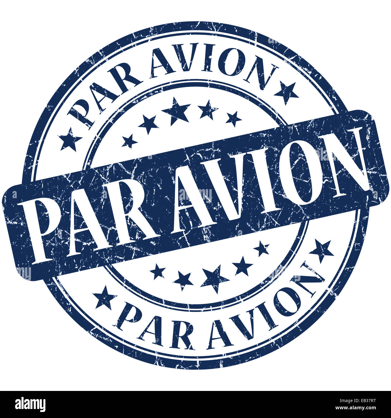 Par Avion Stempel Stockfoto