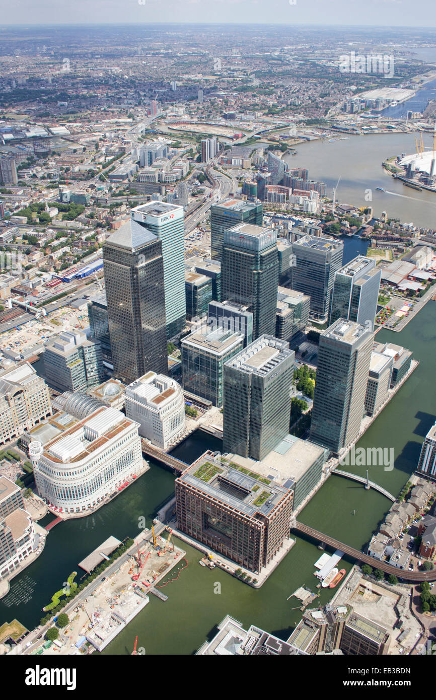 Großbritannien, England, London, Canary Wharf Stockfoto