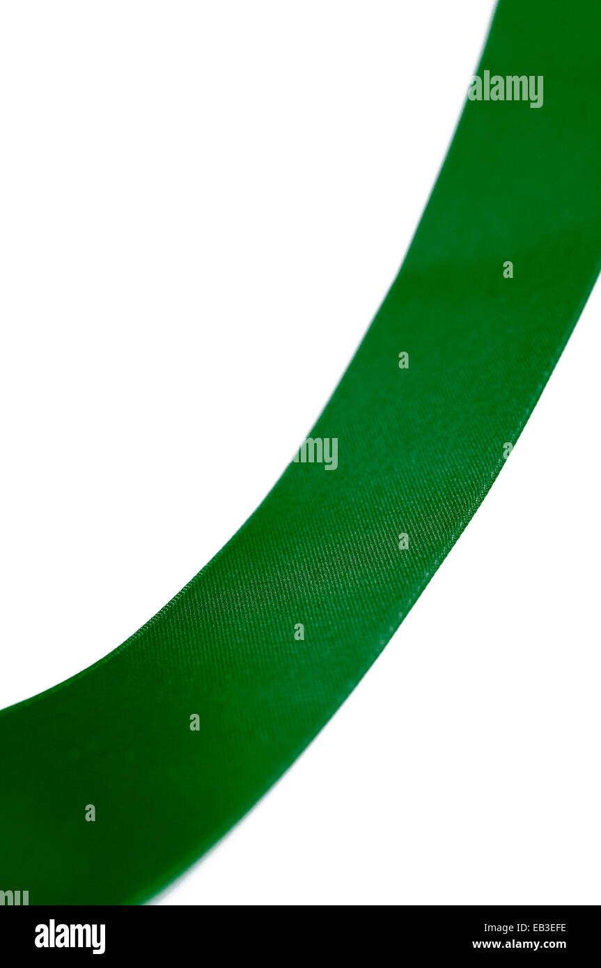 Grünes Band Stockfoto